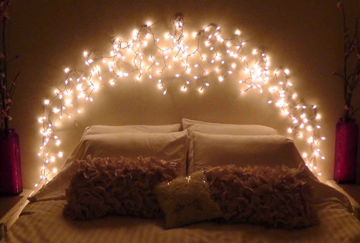 fairy lights ideas for living room