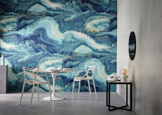 Look what Christina Murphy – Top American Designer says about these Pretty Painterly Watercolour Wallpapers!