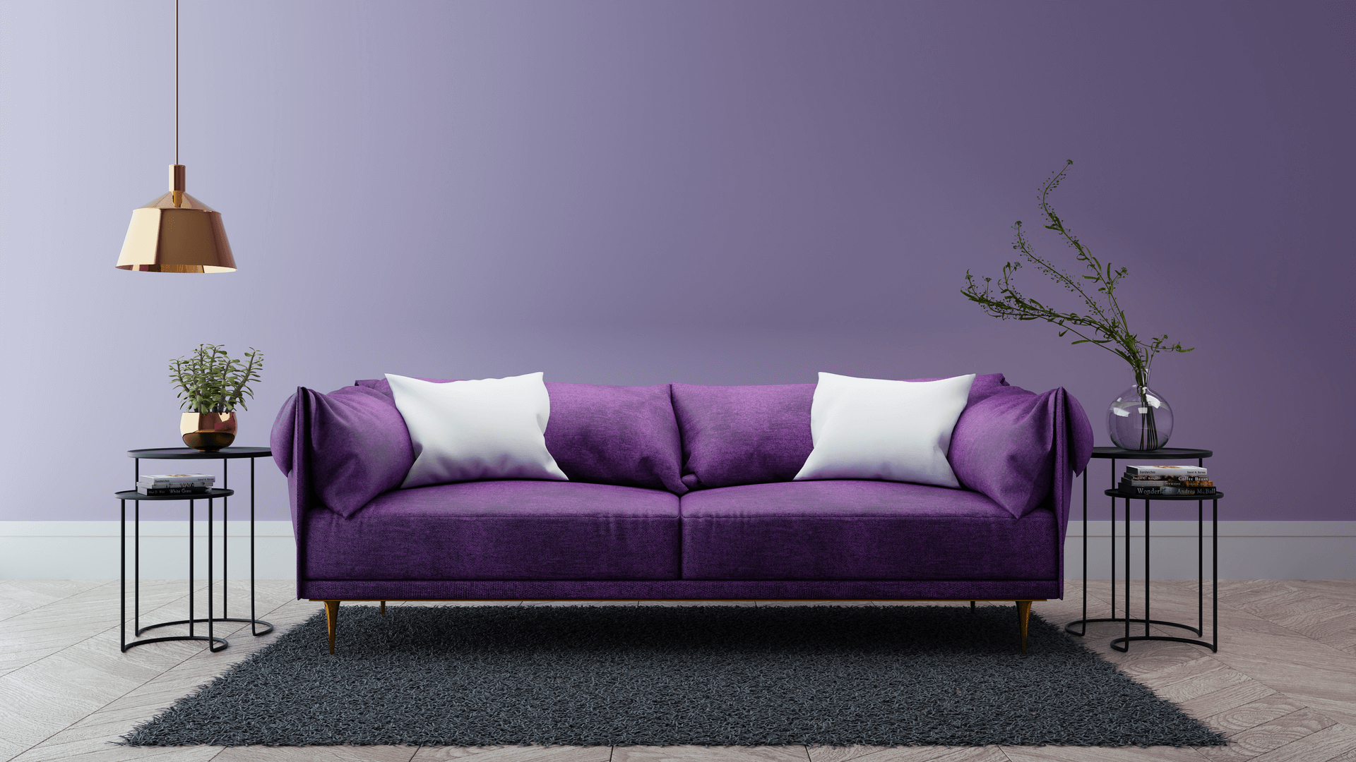 Have a look at the ultra violet color trending this 2018!