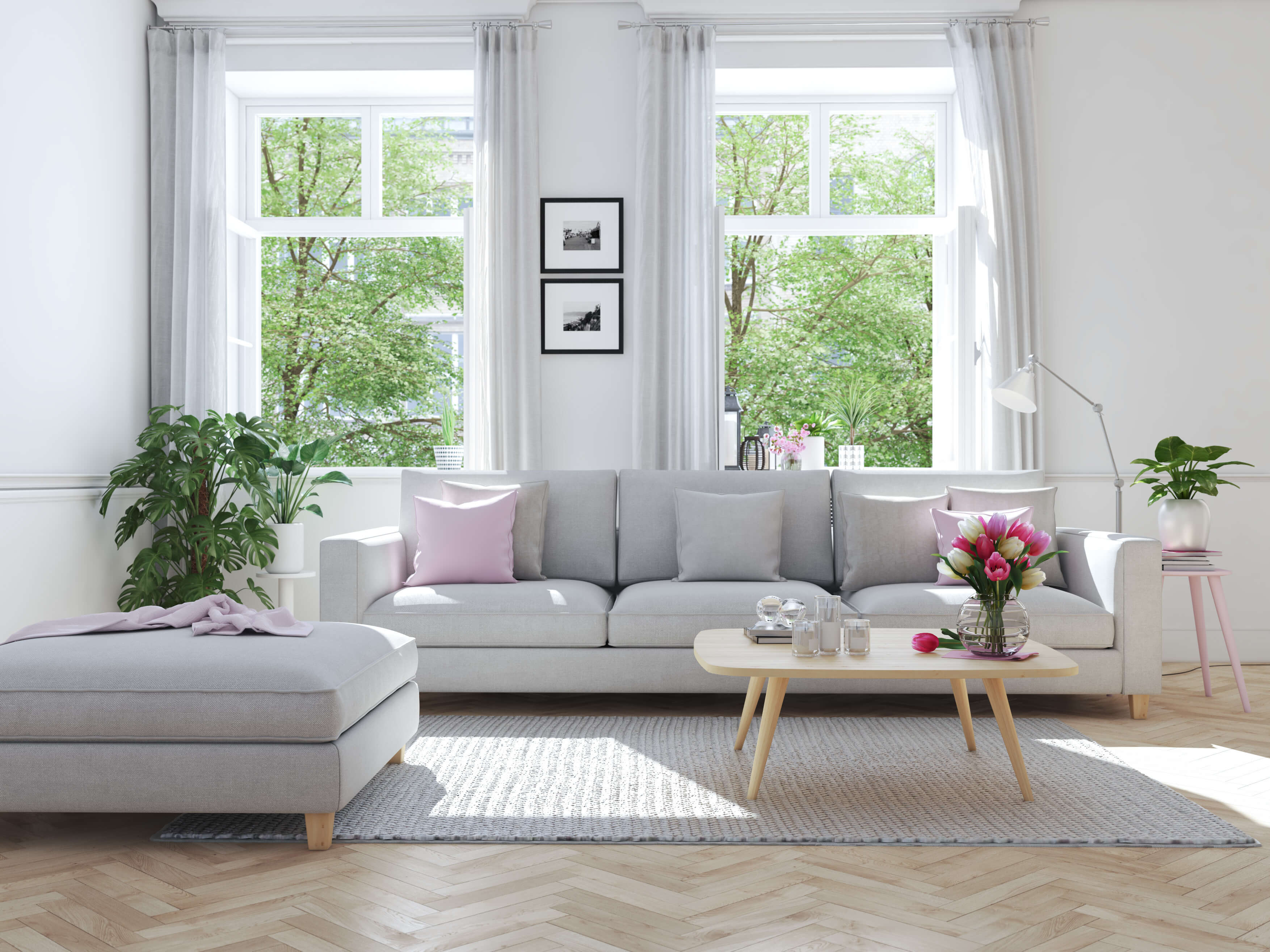 4 Tips For Refreshing Your Living Room For Spring.