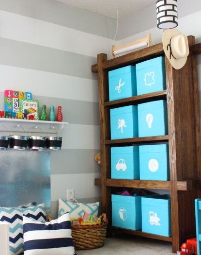 Toy Storage In Baskets