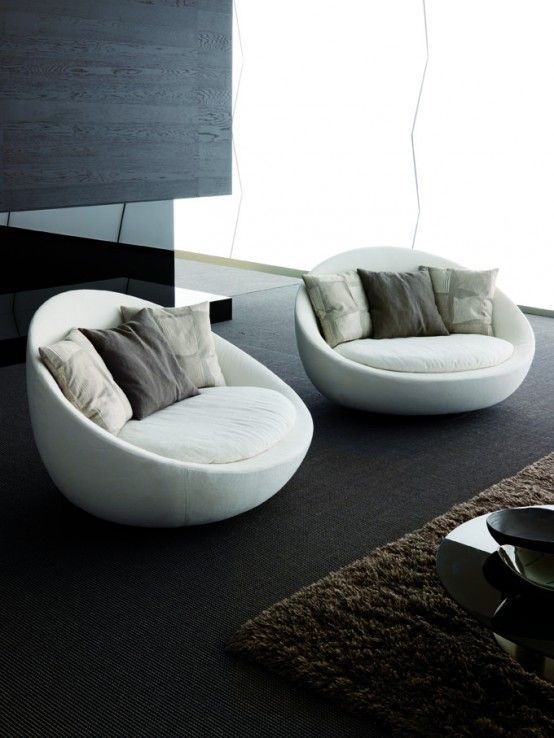Rounded Furniture Interior Design Trend 2019