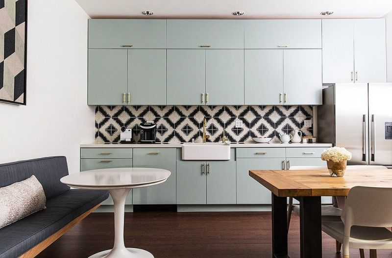 Patterned Kitchen Backsplashes Interior Design Trend